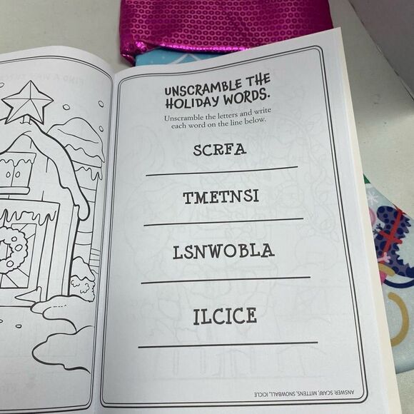 PEPPA PIG Christmas Stocking &Nickelodeon Blue’s Clues Coloring & Activity Book - Picture 6 of 10